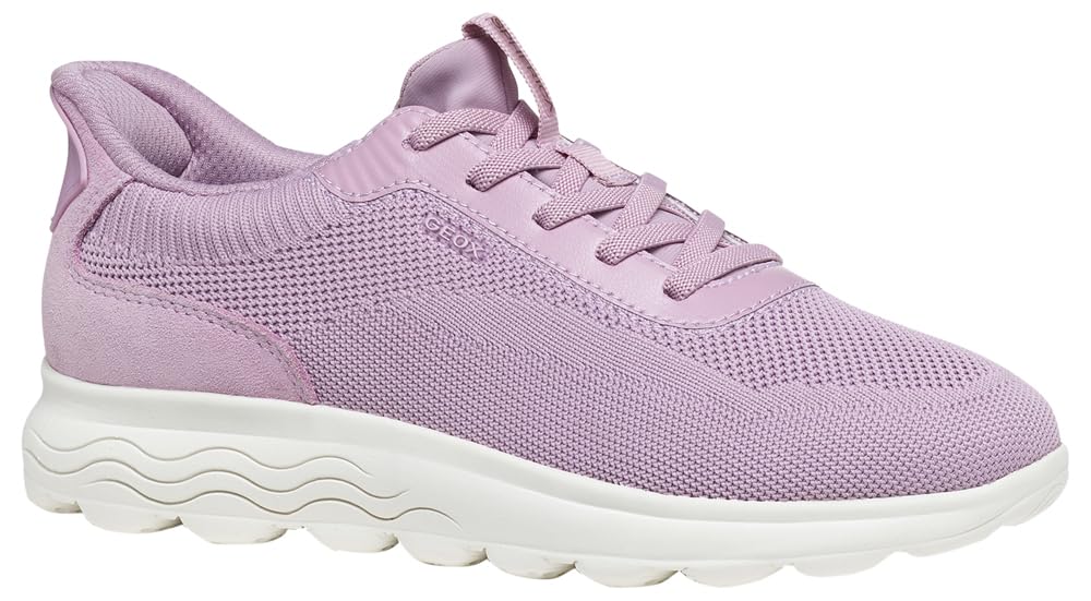 Geox Women's D SPHERICA Plus A Trainers, Lilac, 41 EU