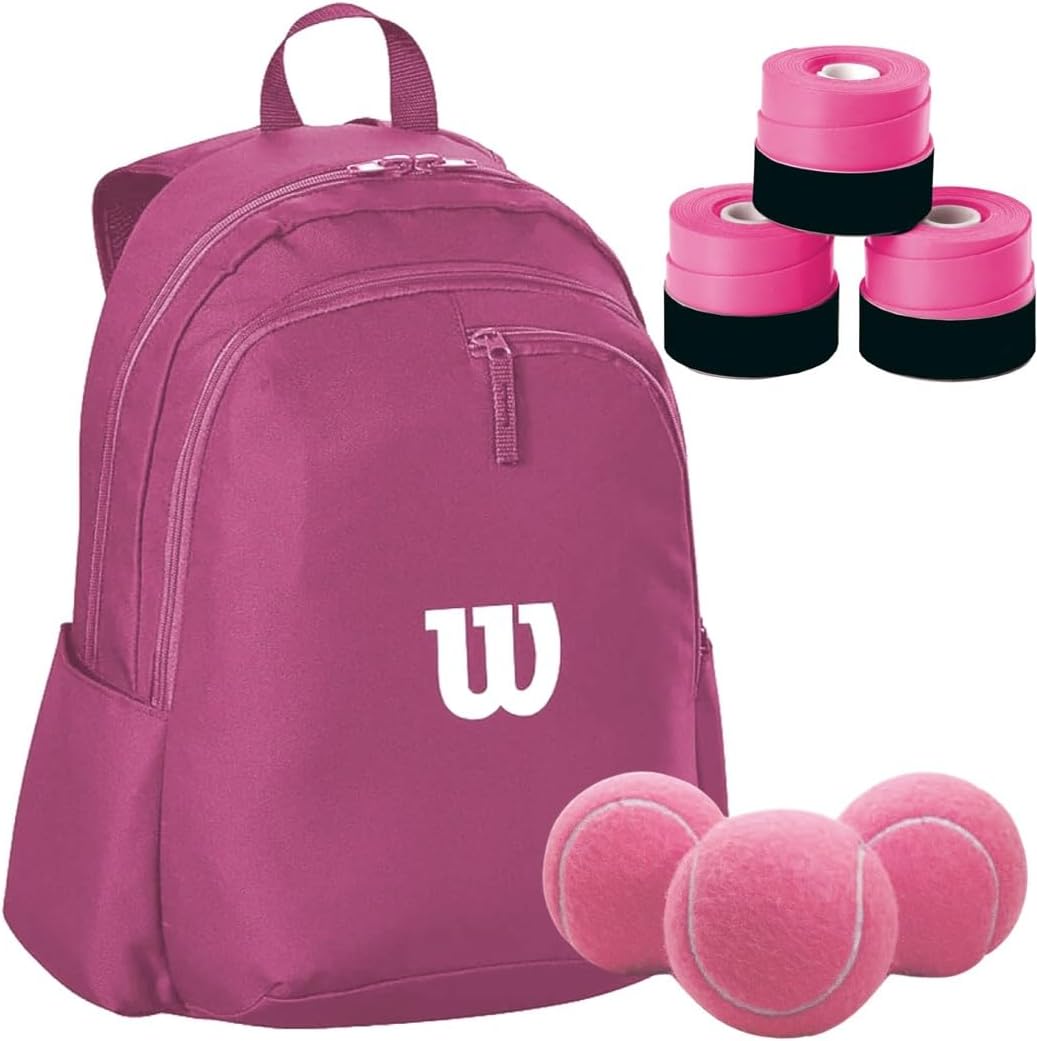 Wilson Advantage 2.5 Tennis Bag or Backpack Bundled with Overgrips and Tennis Balls - Image 8