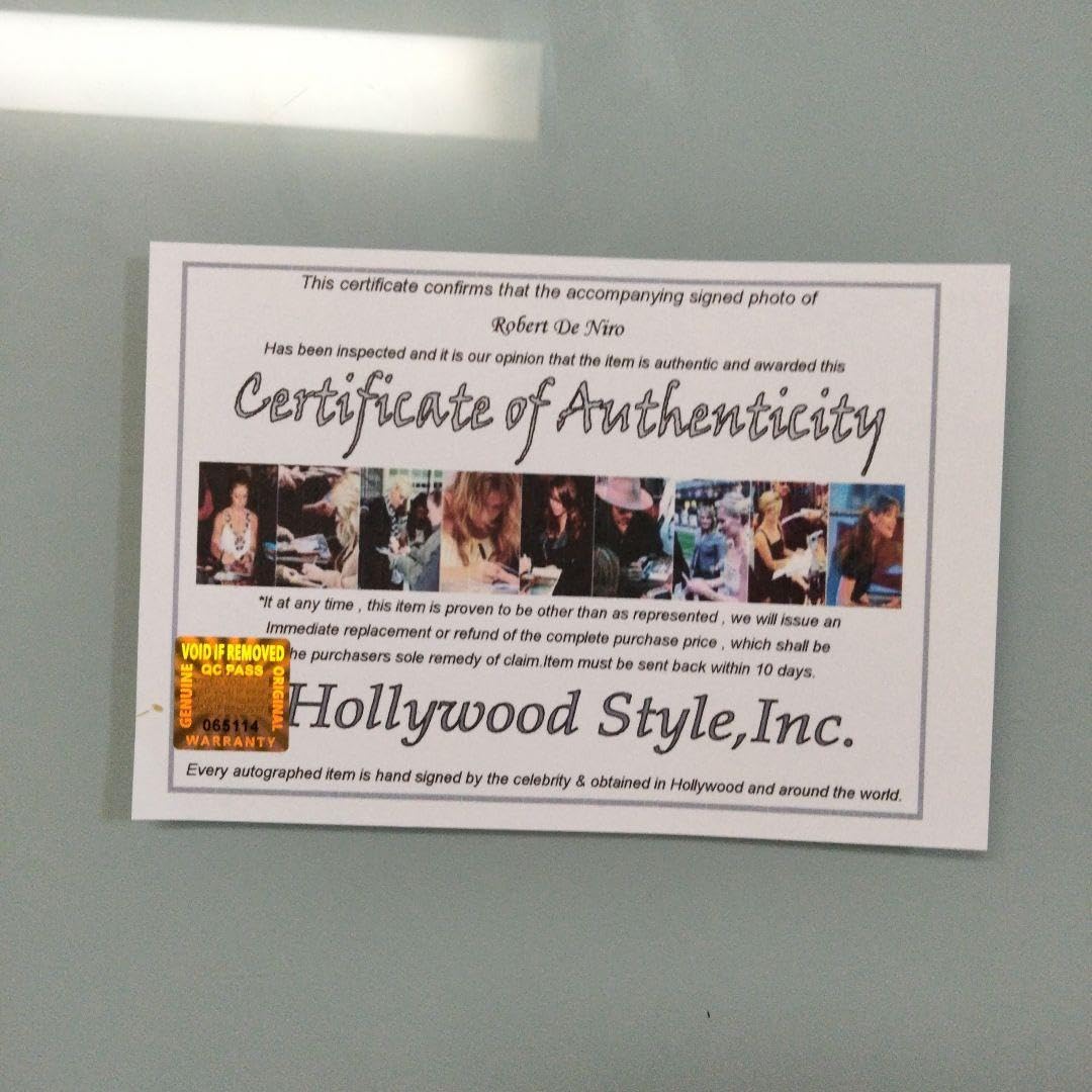 Amazon.co.jp: ロバートデニーロ直筆サイン入り2Lサイズ写真…Robert De  