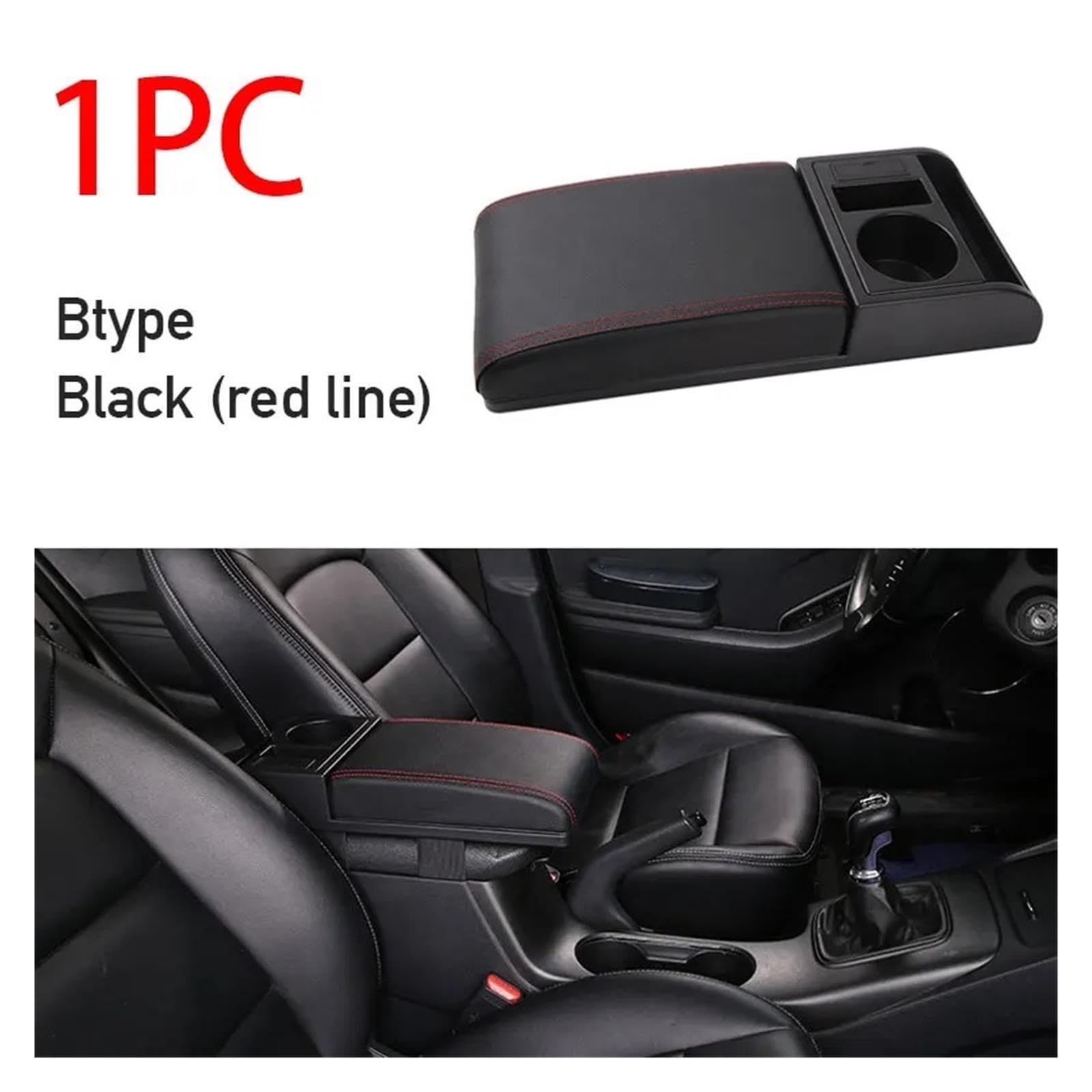 Portabicchieri Universale Supporto Gomito Estensibile Box Bracciolo Auto