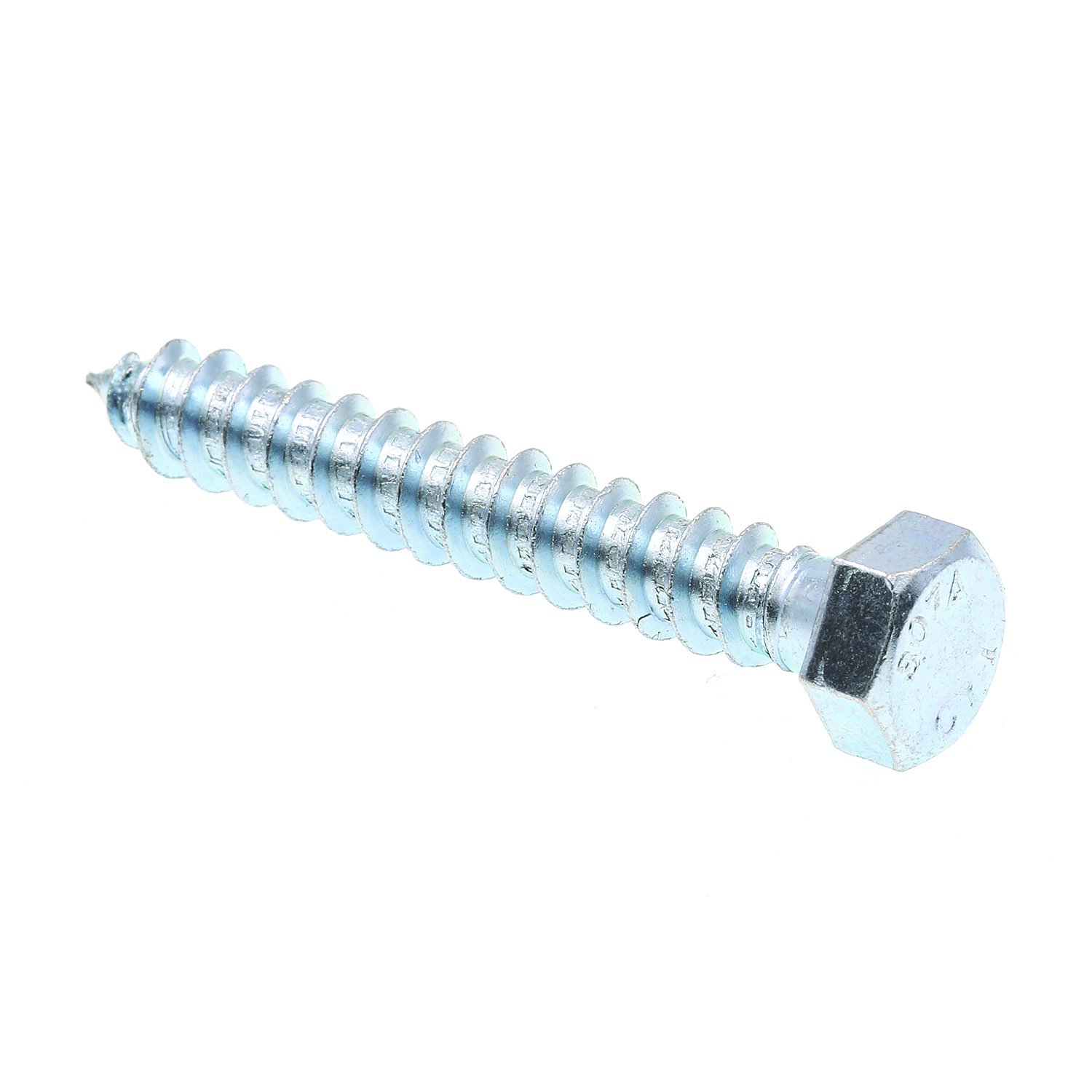 Prime-Line 9056220 Hex Lag Screws, 3/8 In. X 2-1/2 In., A307 Grade A Zinc Plated Steel (50 Pack)