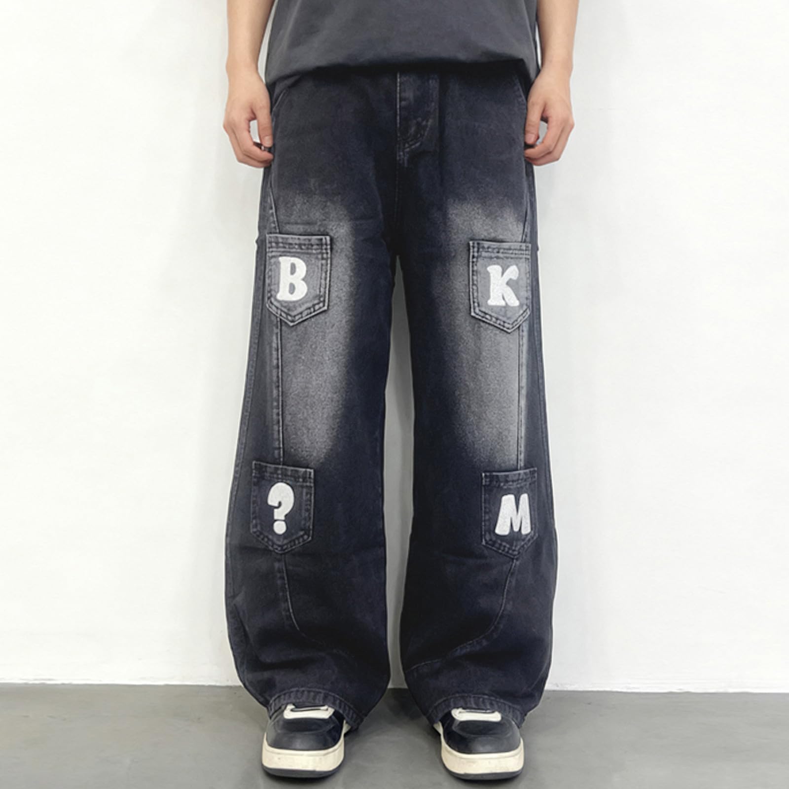 Vaqueros Finos Verano Hombre-Pantalones Vaqueros de Trabajo Cargo J Carpenter con múltiples Bolsillos, Pierna Recta, cómodos para Uso Diario Informal, Pantalones de Corte clásico duraderos