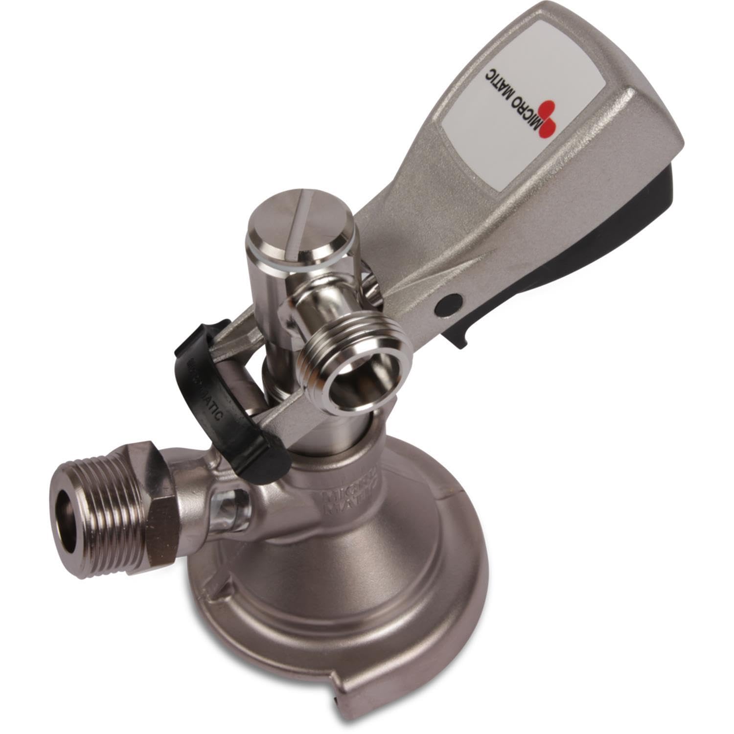 Micro Matic KEG Zapfkopf Thekenanstich seitlich Typ A Anschluss Flach A-System