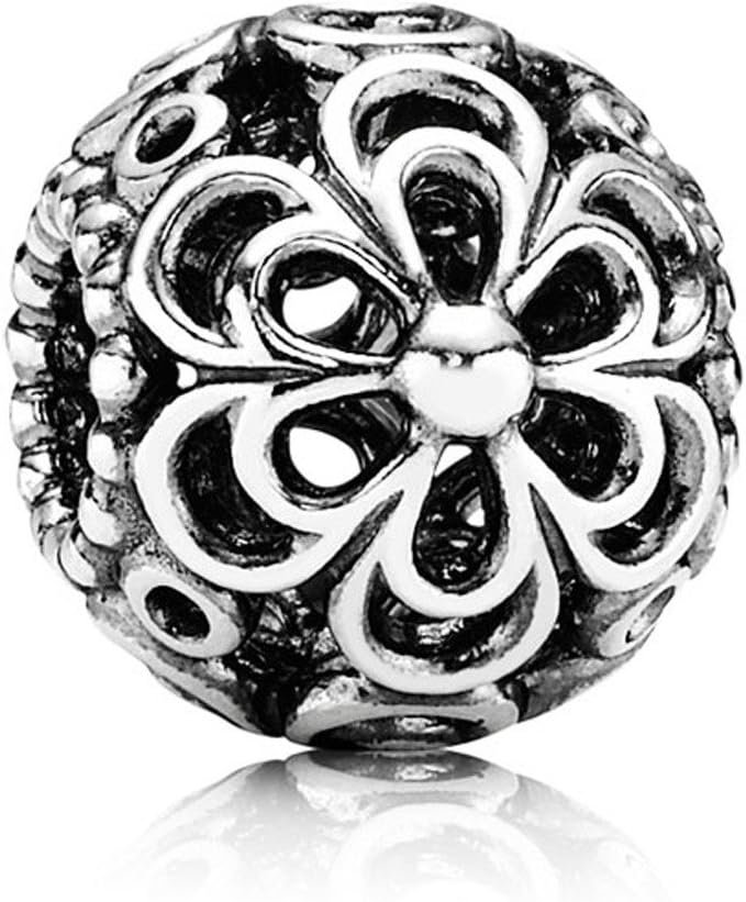Pandora Openwork Appleblossom Charm in 925 Sterling Silver, 790965