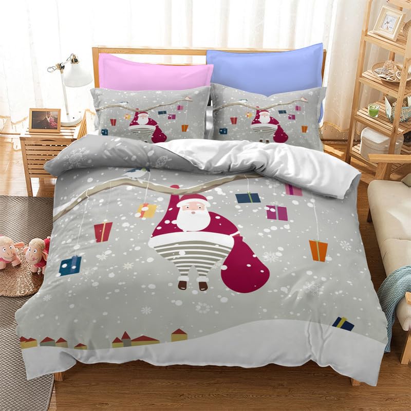 Housse de Couette 140x200 cm pour une Ambiance de Noël Cocooning
