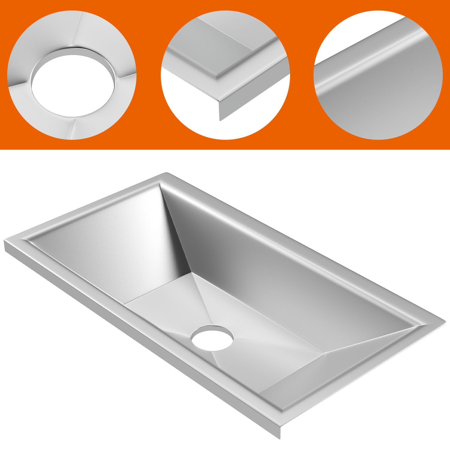 Lot De 40 Bacs D'égouttage En Aluminium Pour Barbecues Weber - Compatible Spirit, Genesis, Série Q - 21,5 X 15 Cm (8,5 X 6 Pouces)