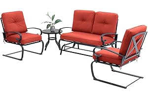 Wrought Iron Rocking Chair: Comfort and Style for Your Outdoor Oasis