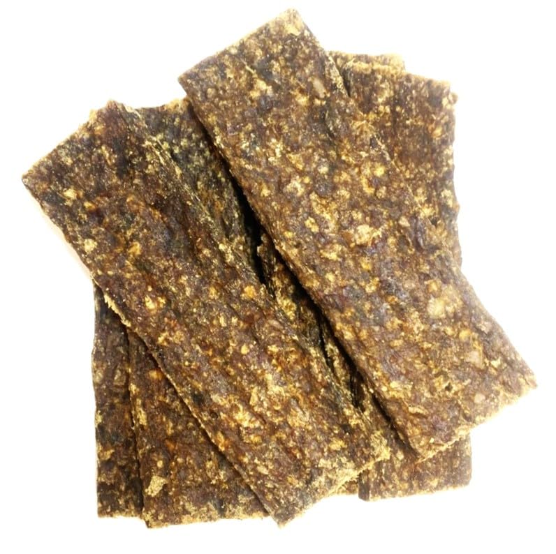 Maltbys' Stores 200g Meaty Deer Strips 100% Natural Soft Venison Dog Chew Treats [SMS]