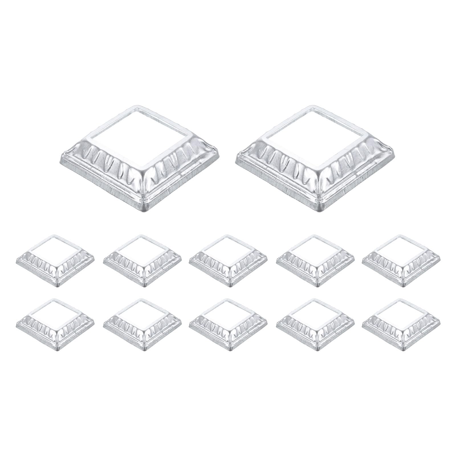 12 Habillages De Base De Poteau PVC Uxcell – 4,25x4