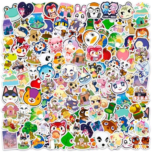 150Pcs Cute Animal Water Bottle Stickers - Animal Decals for