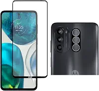 KIT Para Moto G52 Película De vidro 3D + Pelicula de Câmera (tela 6.6) (C7COMPANY)