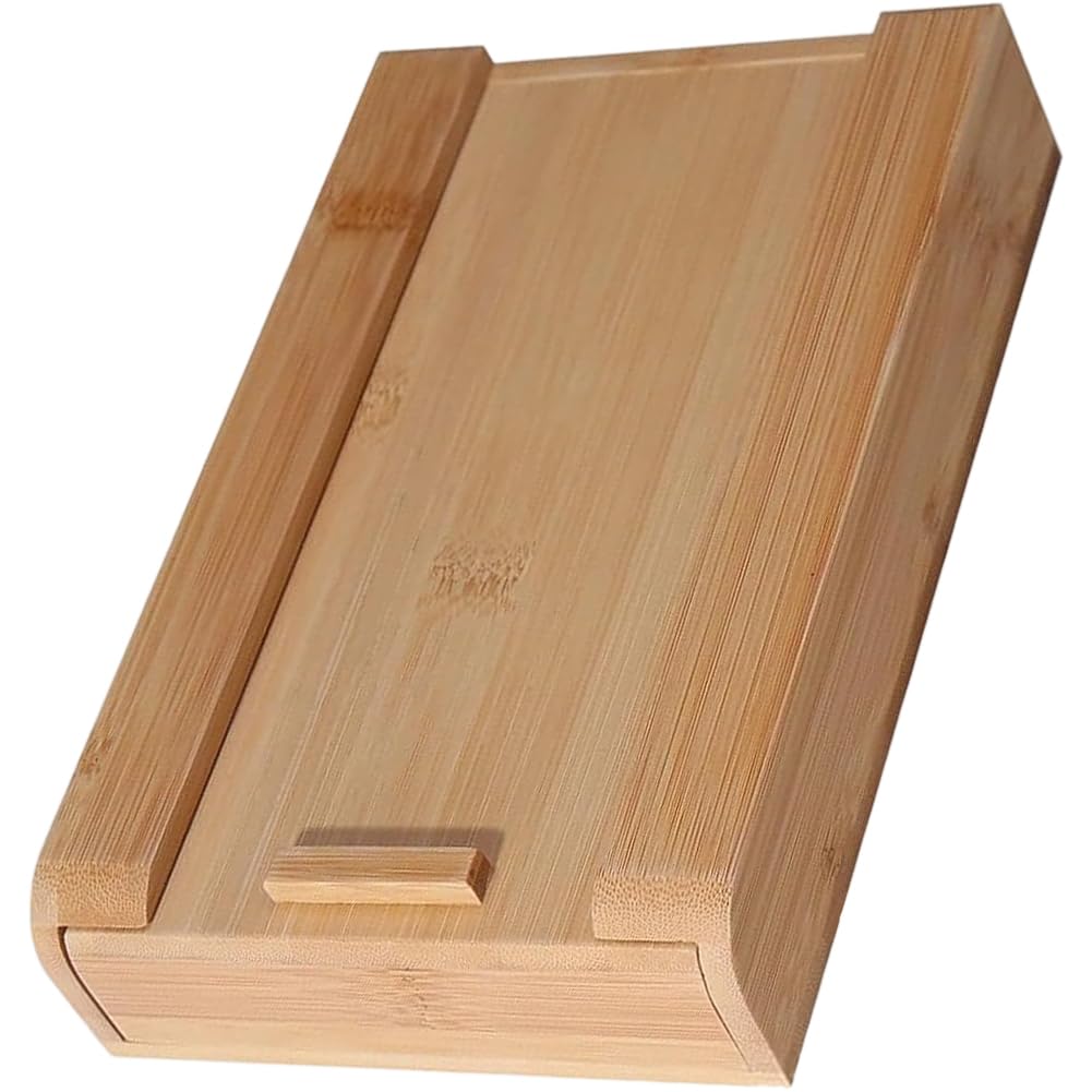 Boîte de rangement à tiroir en bois sous le bureau pour organiser la papeterie