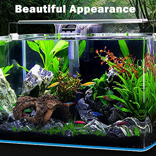 Image of Small Resin Aquarium Hideout Log, Tree Trunk Fish Tank Decor Ornament, 5.31 in Hollow Cave with Multiple Openings, for Freshwater Tanks and Terrariums, Brown