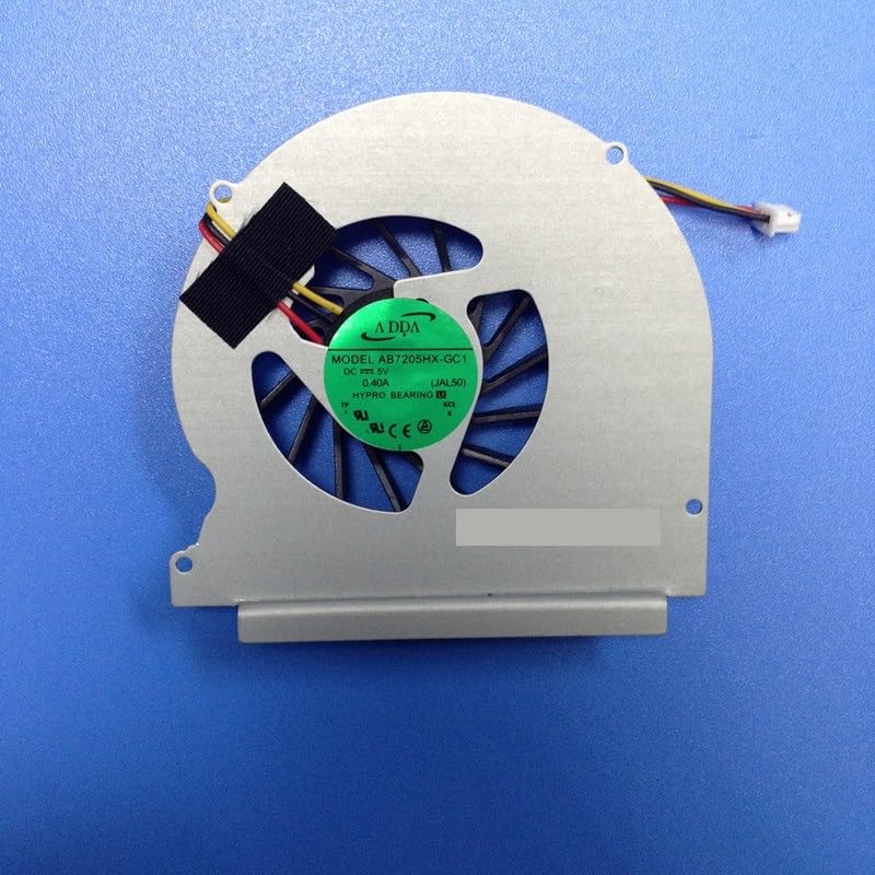 WJYOZSA Reemplazos de computadora portátil, Ventiladores refrigeración CPU Aptos for portátiles Toshiba Satellite M600, Ventilador Enfriador CPU Repuesto Fácil de Reparar