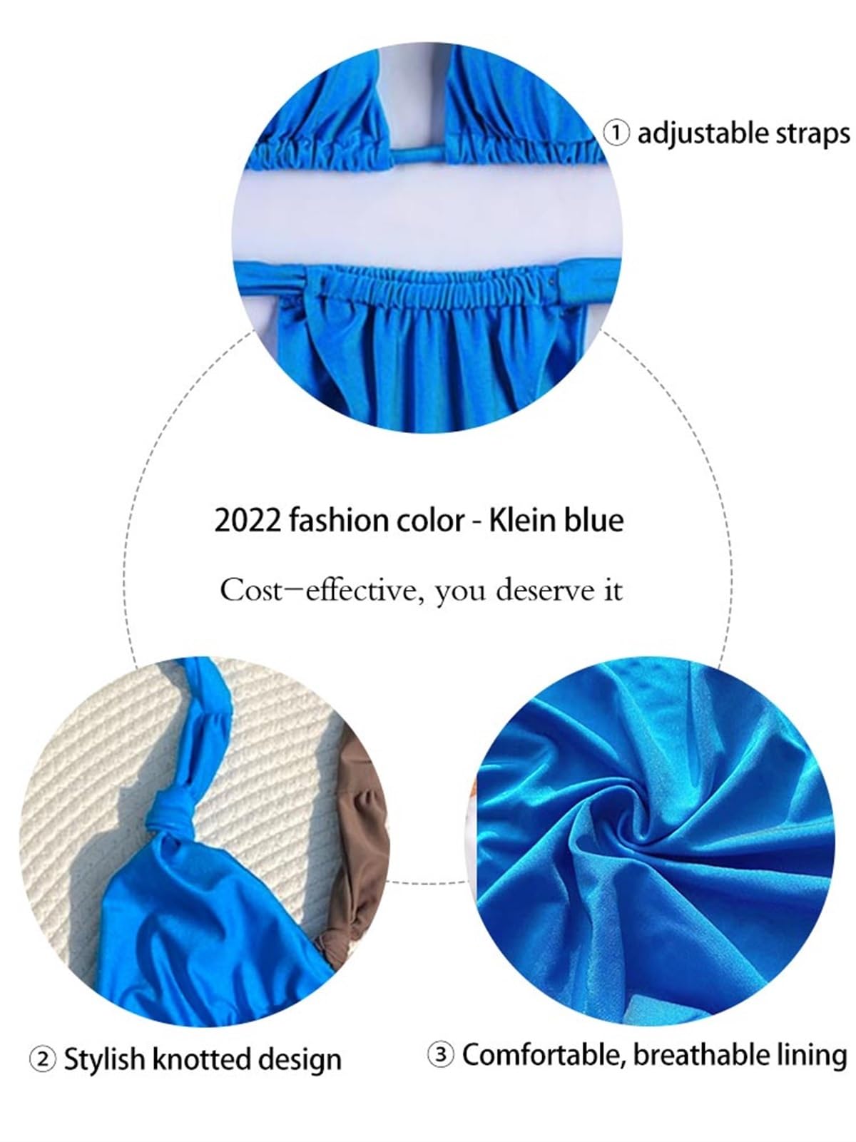 Bikinis Colaless Traje De Baño Triángulo Bikini Conjunto Mujeres Traje De Baño Halter Trajes De Baño Vendaje Ropa De Playa Brasileño