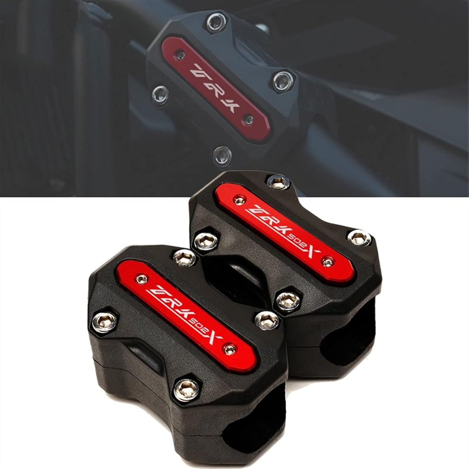 Protezione Griglia In Acciaio Inossidabile Per Moto Benelli TRK 502 (2018-2020), Nero