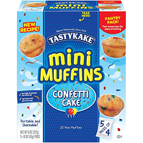 TastyKake Mini Muffins Confetti Cake 