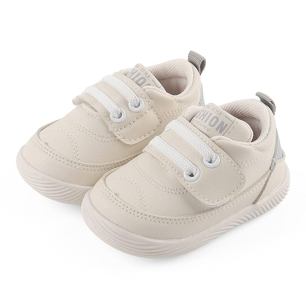 LACOFIA Baby Boys Girls First Walking Shoes Toddler Anti-Slip Rubber Sole Sneakers