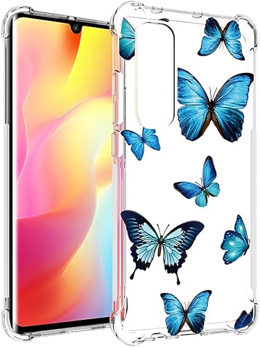 Miniatura 3 de Vokuha Funda para Xiaomi Note 10 Lite M2002F4LG para niñas y mujeres, bonita funda transparente delgada a prueba de golpes, suave y flexible de goma
