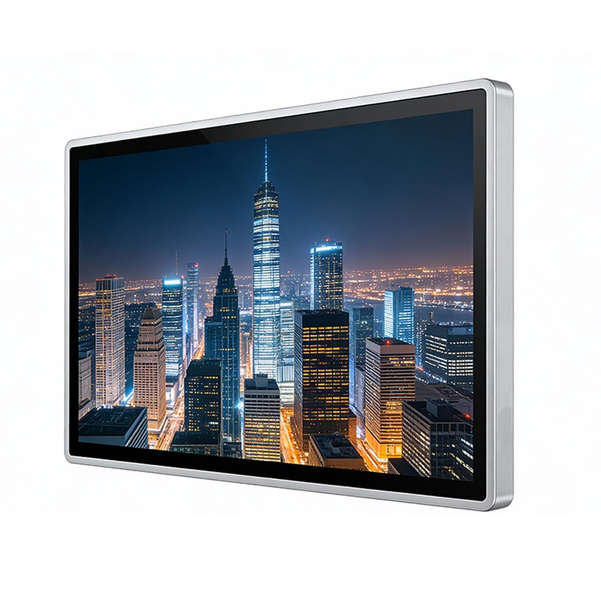 Écran tactile publicitaire 30" avec mise en miroir sans fil et entrée HDMI complète