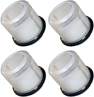 GULUANT 4 Pack Replacement 90598100 Vacuum Pre-Filter for Black & Decker BDH1200FVAV BDH1600PL BDH1620FLFH Type 1 for BDH2000PL03QV BDH2000PL10QV BDH2020FLFH Type 2 Hand Vacuum Cleaner Models