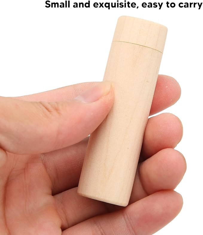 Difusor de Aceites Esenciales de Madera, Portátil, Cilíndrico miniatura 5