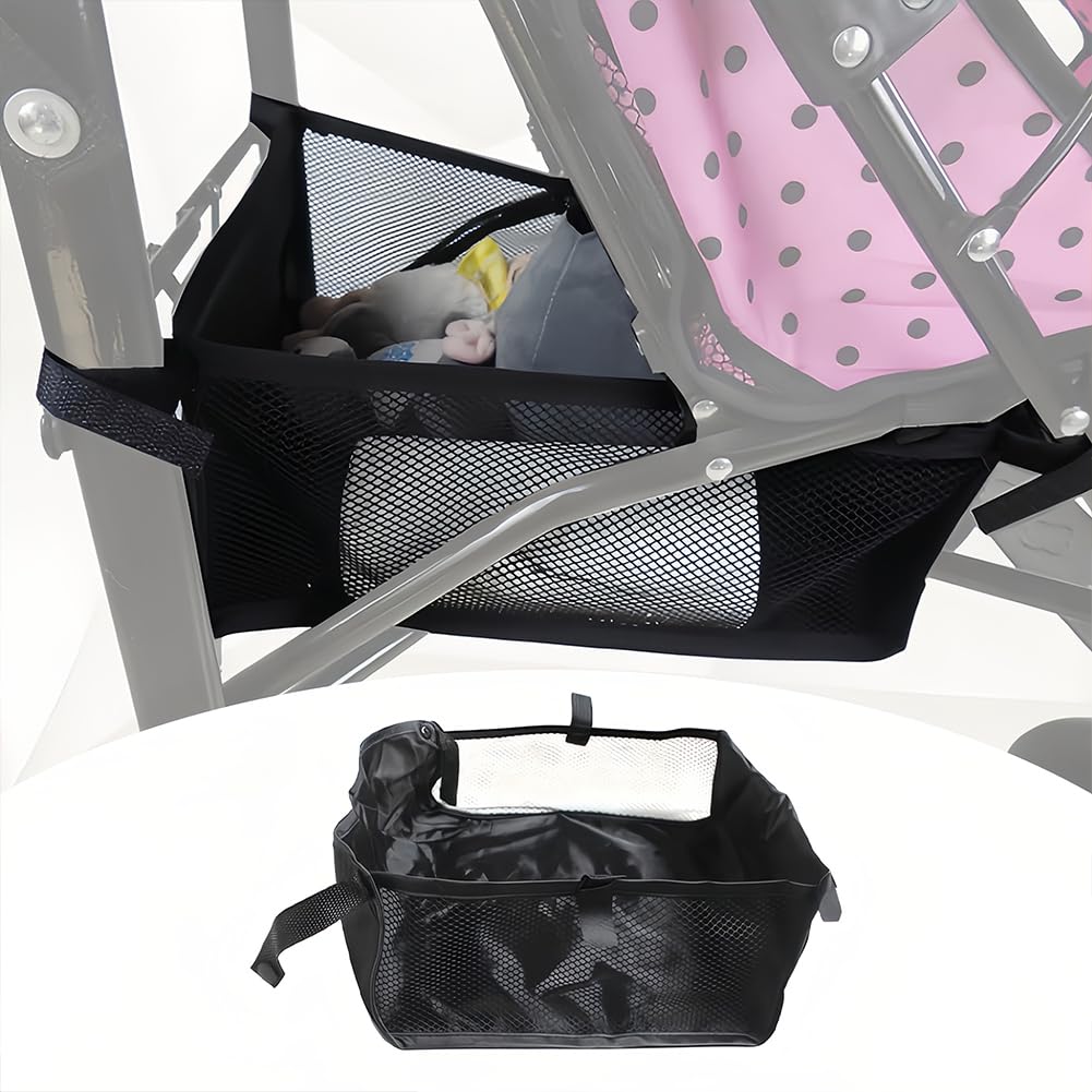 Joyzan Cestino per Passeggino, Borsa Portaoggetti Universale Riporre I Prodotti del Bambino Resistente alla Polvere Organizer Fondo da Appendere al Passeggini Borse Carrozzina Pannolini Posizioname
