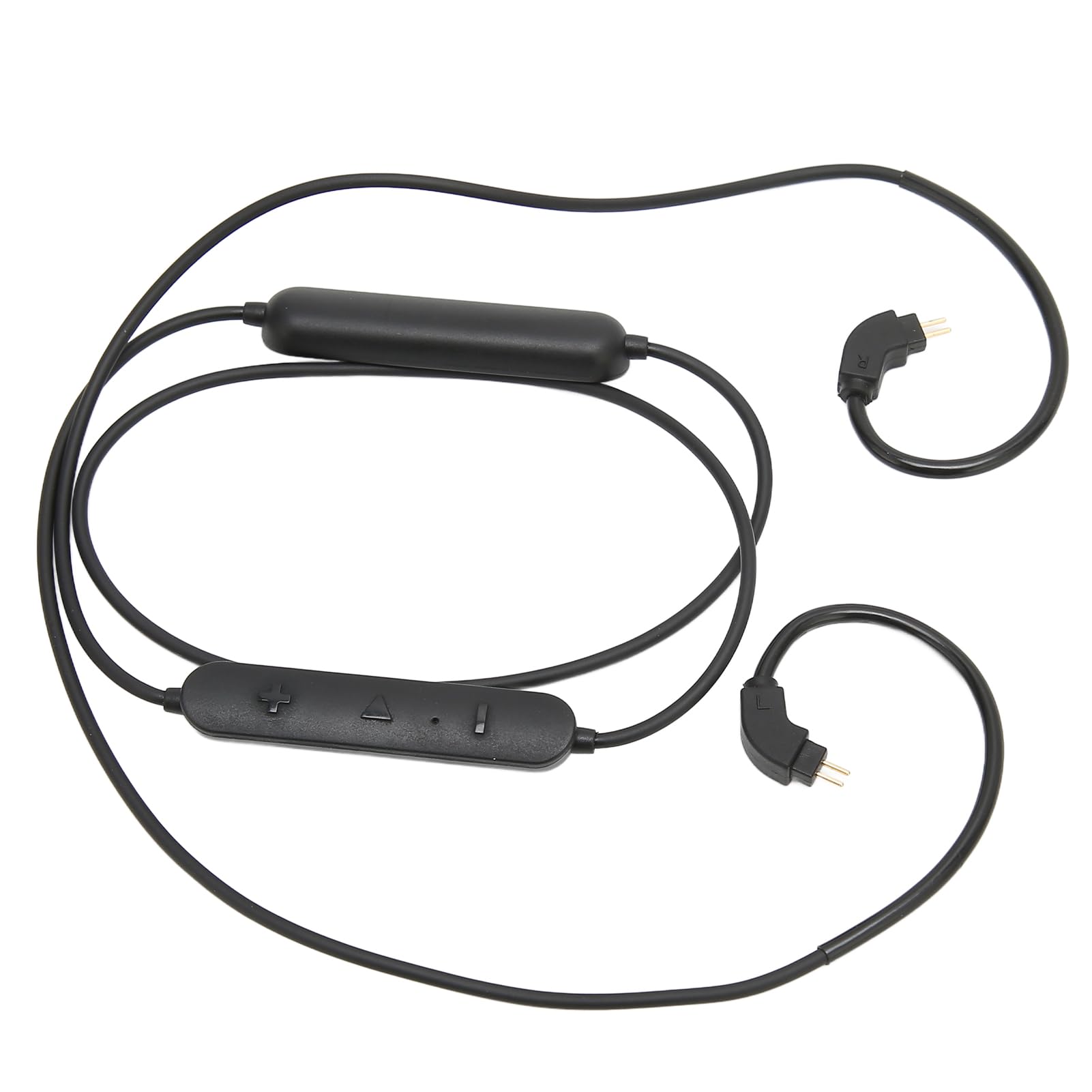 Cavo adattatore BT a 2 pin per cuffie Bluetooth, cavo adattatore per auricolari con microfono e controllo del volume