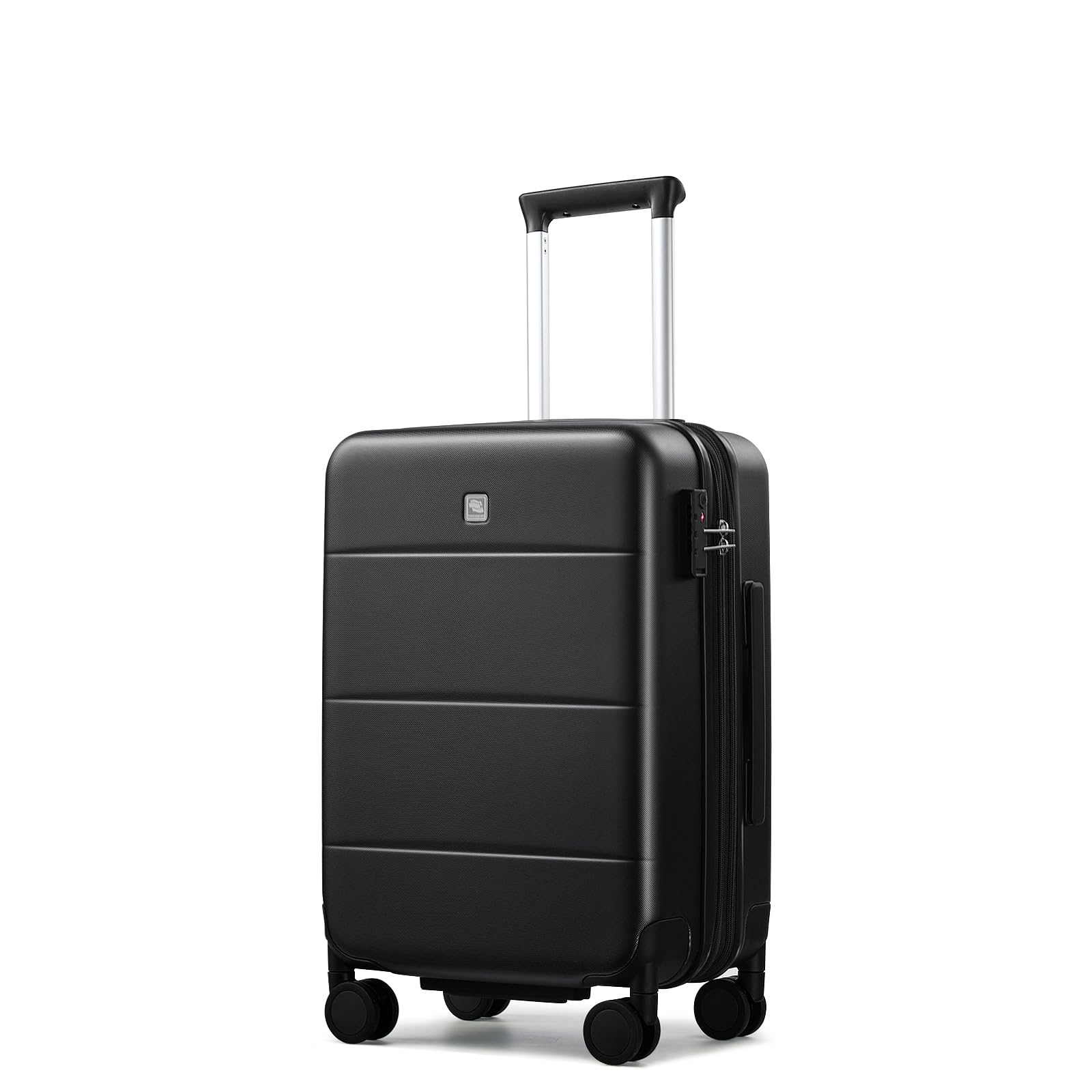 Hanke Expandable 26 Inch Luggage with Spinner Wheels, Hardside Large Suitcase, All-PC Hard Shell Travel Luggage, TSA Lock, Lightweight Durable Checked-Medium (Blackish Green, 93L) — view 36