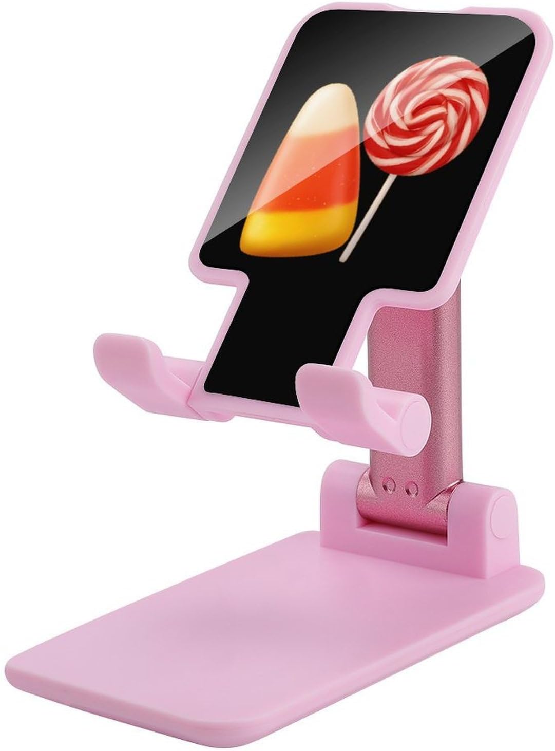 Candy Corn and Lollipop Folding Cell Phone Stand for Desk