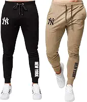 Kit duas Calças de Moletom Flanelada Quentinha NY