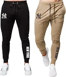 Kit duas Calças de Moletom Flanelada Quentinha NY