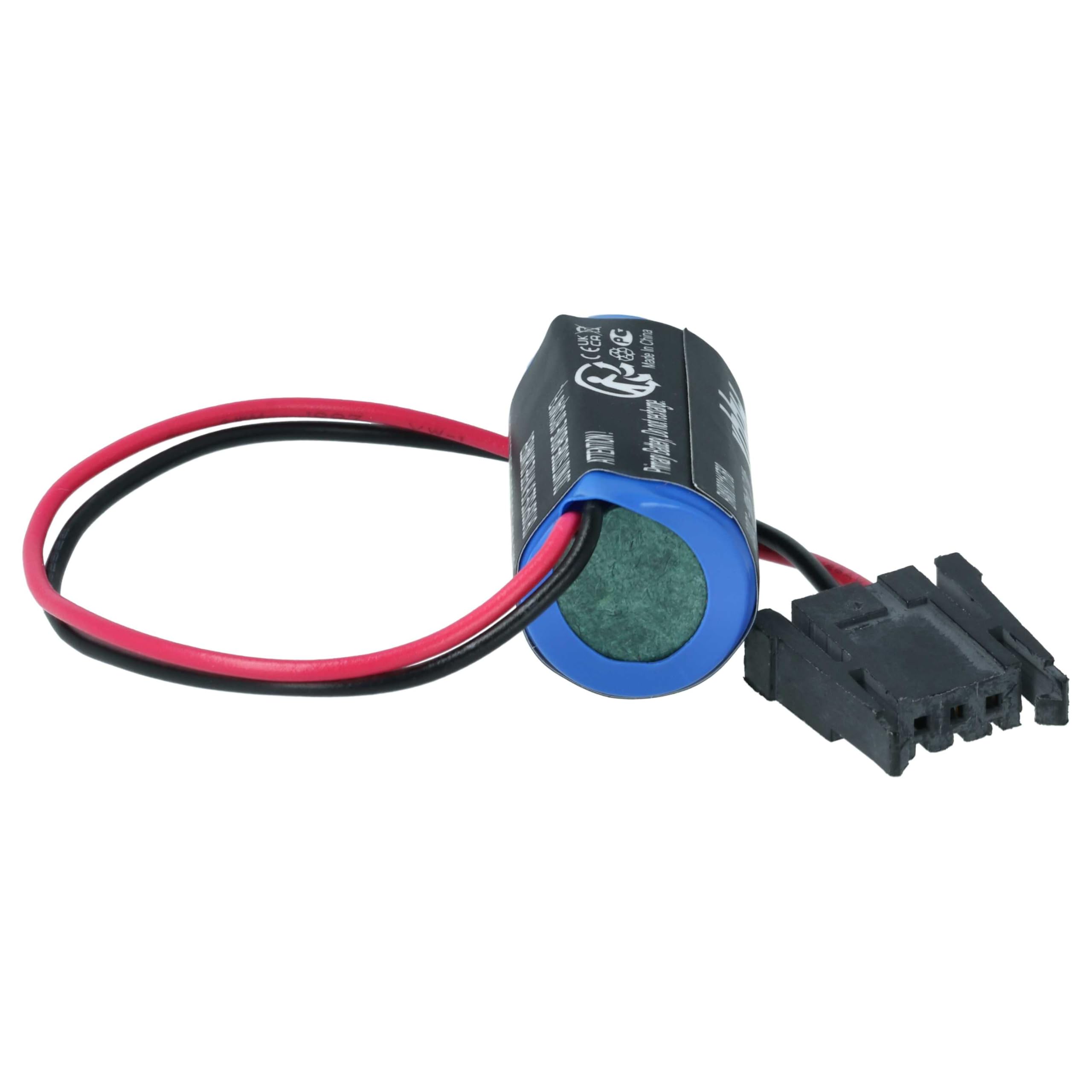 vhbw 5X batería Compatible con Allen Bradley ControlLogix Logix 5563 Controlador de periférico (1000 mAh, 3 V, Li-MnO2)