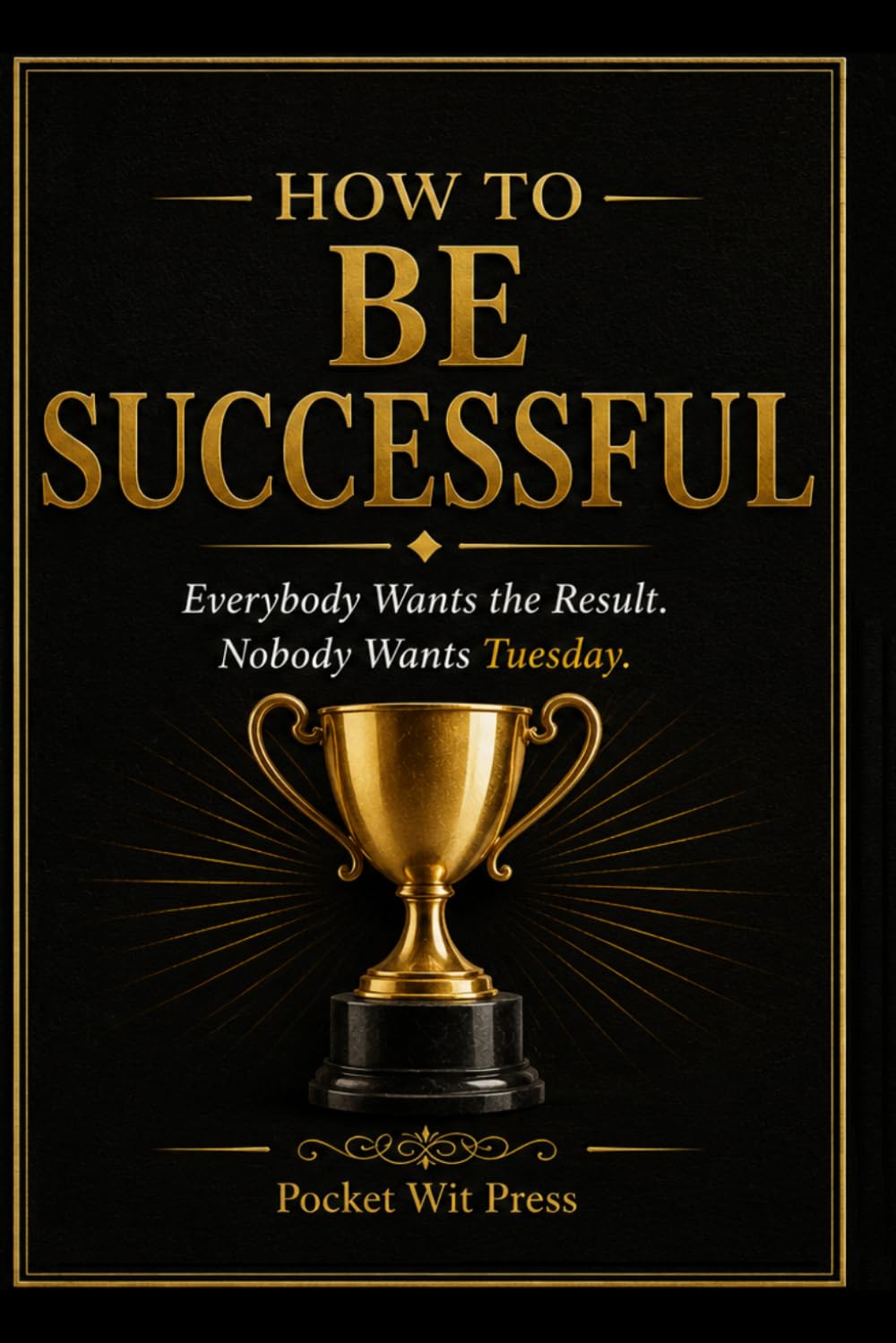 How to Be Successful: Everybody Wants the Result, Nobody Wants Tuesday. (Money Collection)