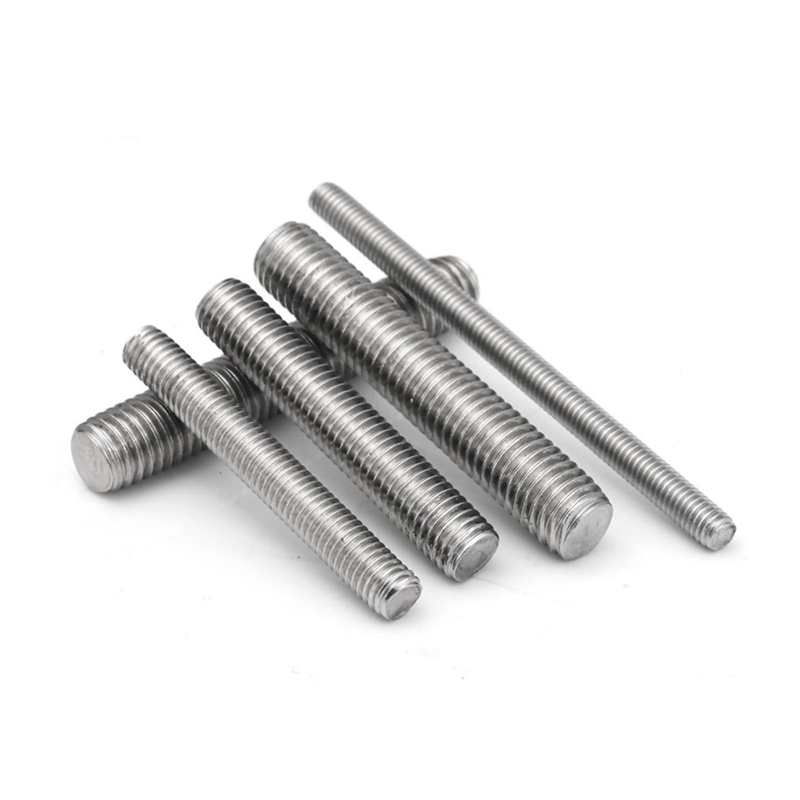 Barre entièrement filetée, M3 M4 M5 M6 M8 M10 barre de tige entièrement filetée vis à fil en acier inoxydable 304 20mm-500mm 1 pièce(M8*120mm)