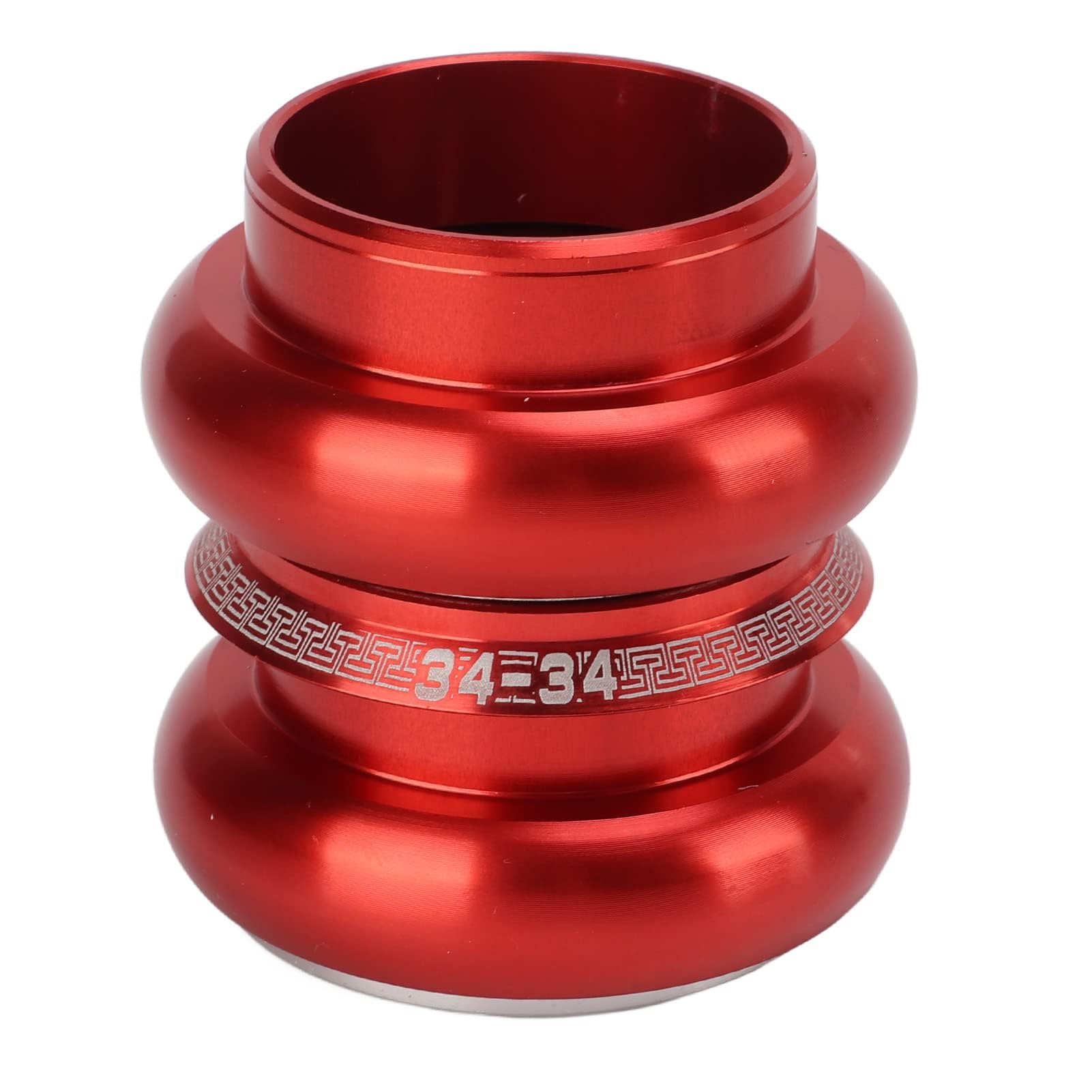 Jeu de Direction de vélo, 34 mm/1,3 po Jeu de Direction à Double roulement scellé Alliage d'aluminium léger Jeu de Direction à Fourche Avant pour VTT Vélos de Route