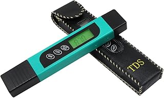 Water Quality Tester, Professional TDS Meter Digital Water Tester Device with LCD Screen , Handheld 0-9999 ppm TDS Measurement Water Tester Ideal for Drinking Water, Aquariums and More (Green)