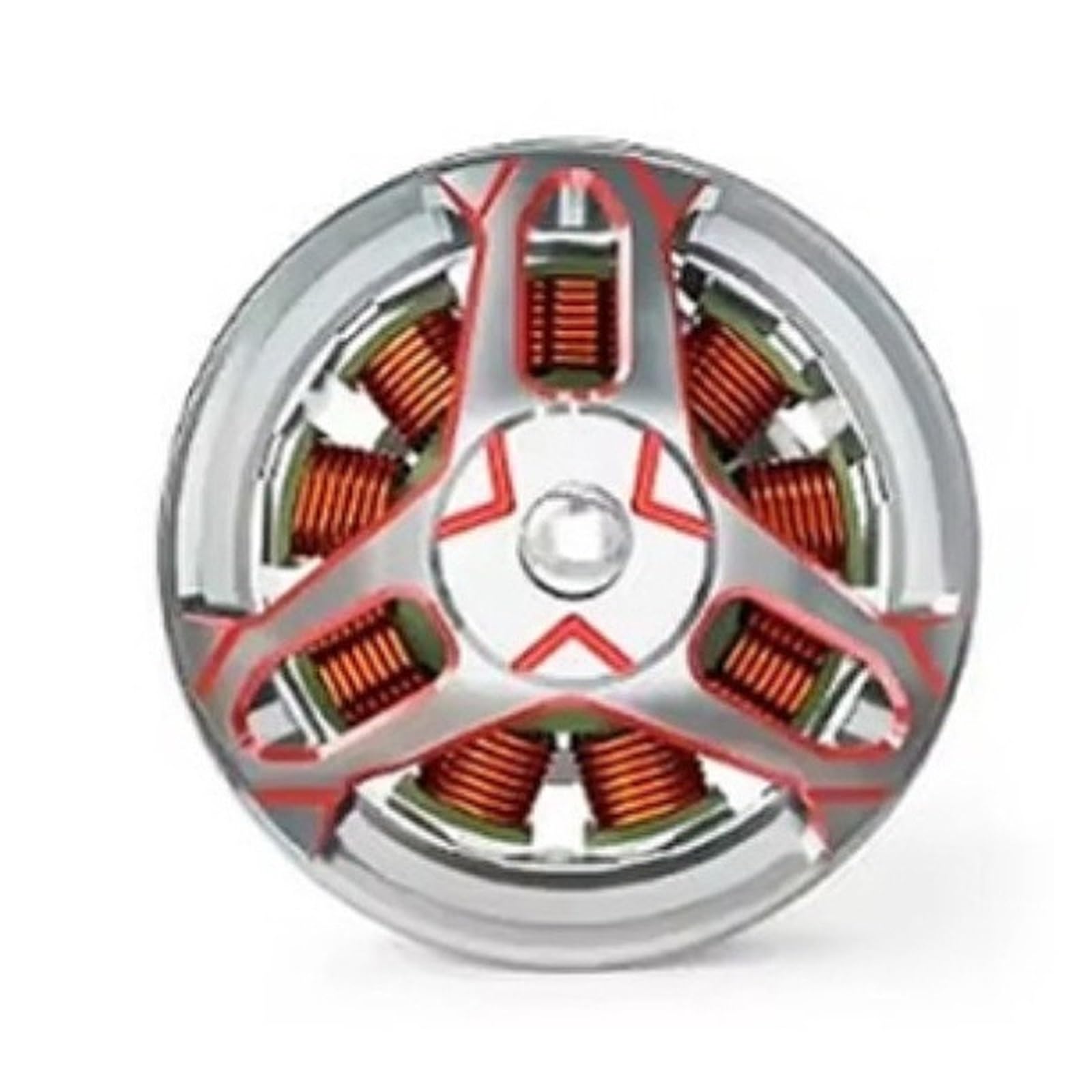 Motor sin escobillas 1002, Compatible con HGLRC, Dron FPV | For cuadros multirrotor de carreras de estilo libre de 1,6 a 2 pulgadas(4PC 21000KV)