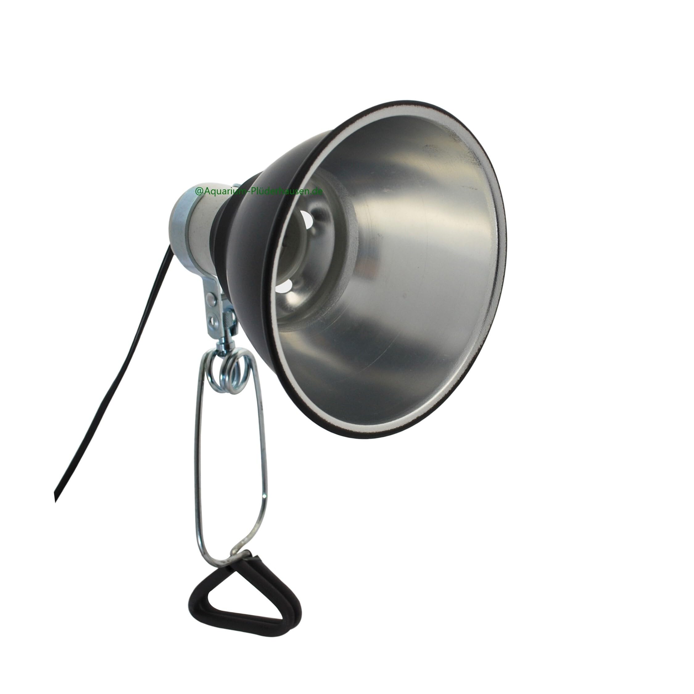 Terrarium Reflektor-Klemmlampe E27 mit Keramiksockel bis 100W Ø 150 mm