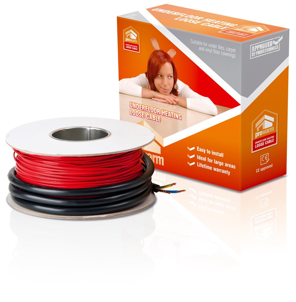 ProWarm Electric Underfloor Heating Cable 200W - 4.6m2