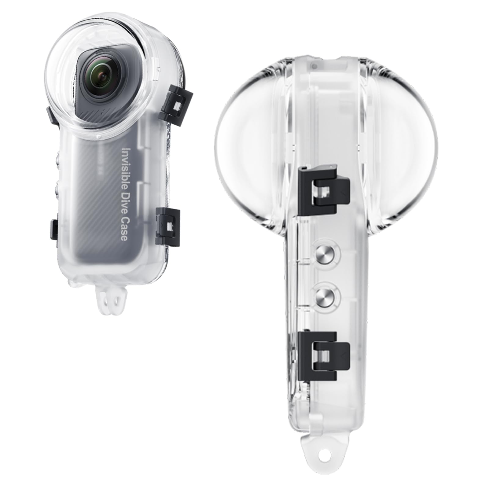 Birgipar Invisible Dive Case for Insta360 X4, Transparent Acrylic, Underwater Camera Housing, Waterproof up to 50m