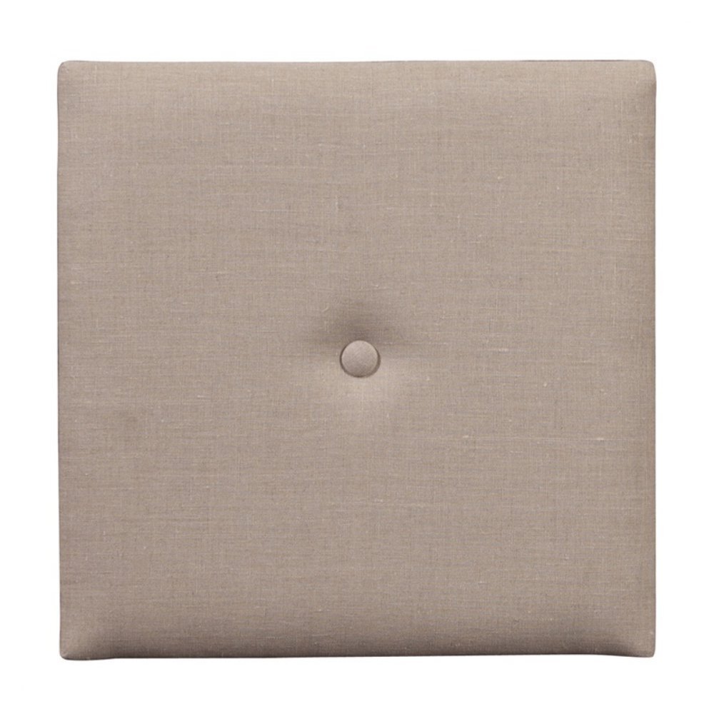 Howard Elliott Wall Pixel with Button, 1-Inch Thick, Prairie Linen Natural