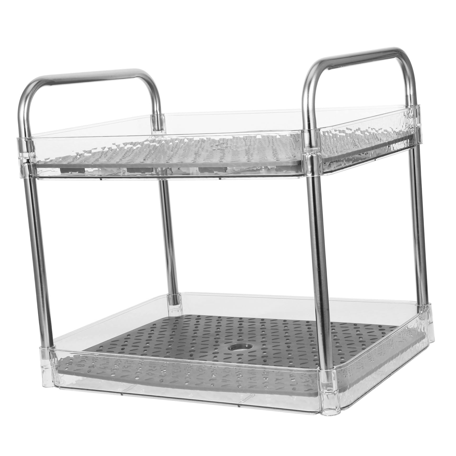 Égouttoir à vaisselle double niveau Hemobllo en acier durable pour cuisine