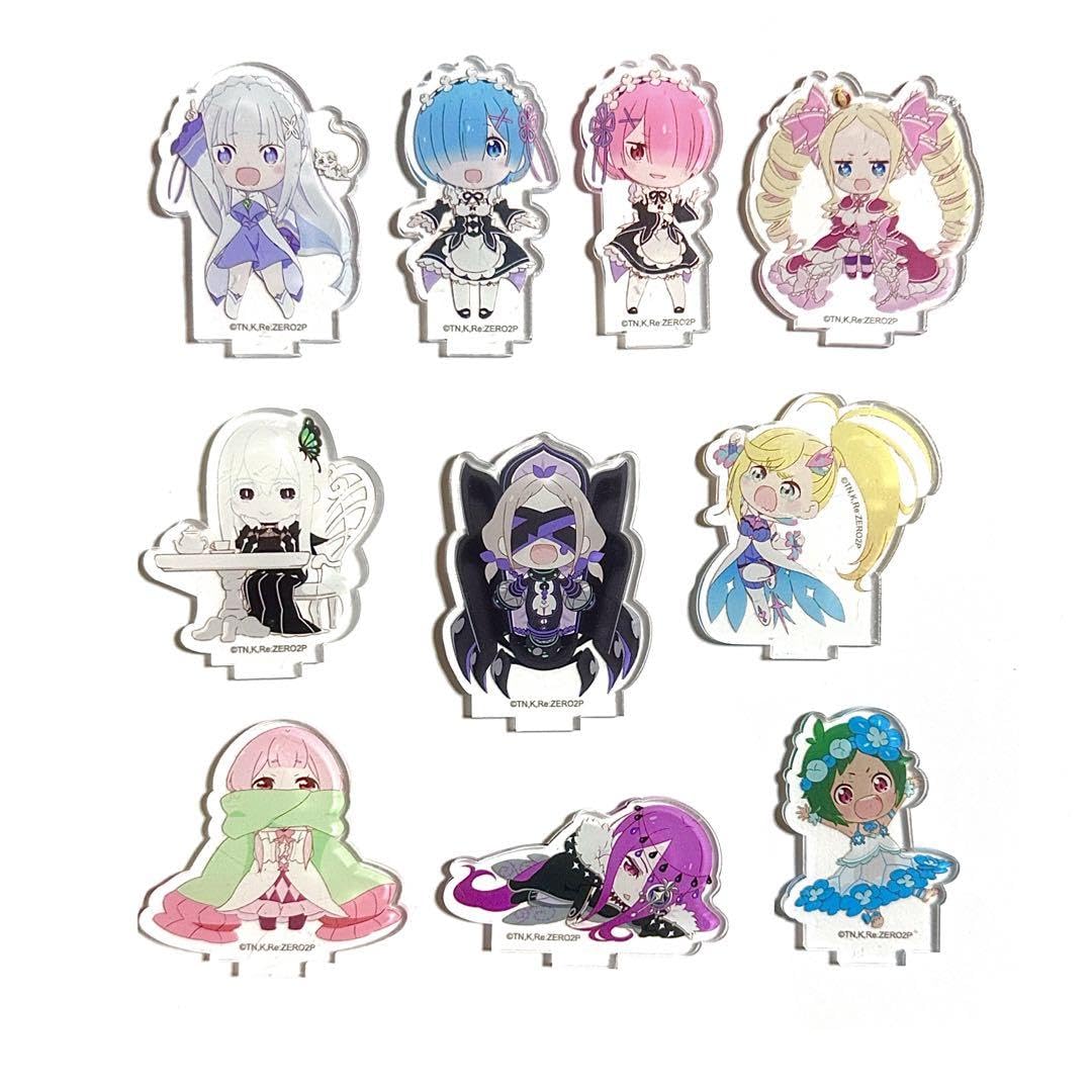 Amazon.co.jp: Re ゼロから始める異世界生活 アクリルスタンド全  