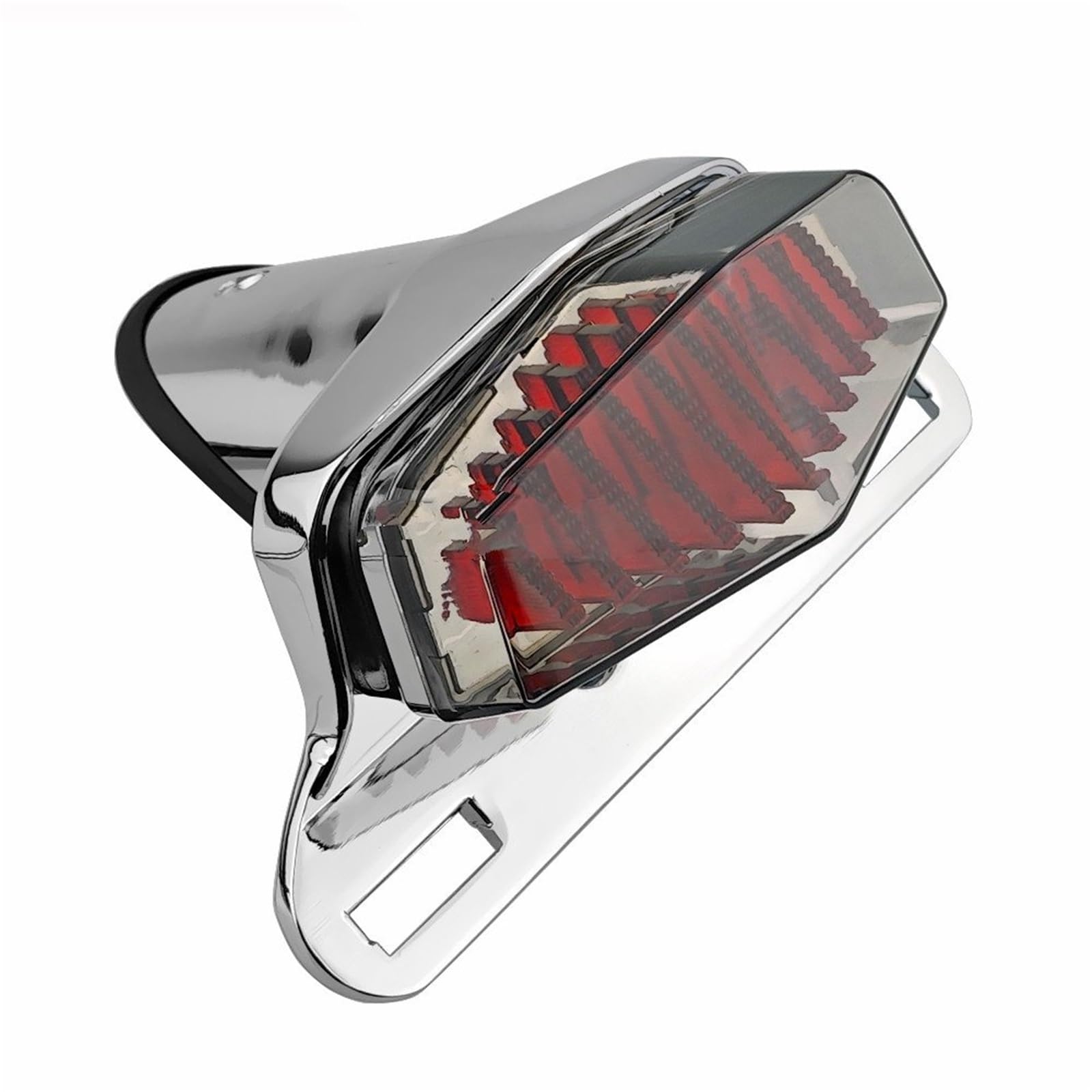 Phare moto feu arrière LED classique finition haut de gamme style rétro - 6