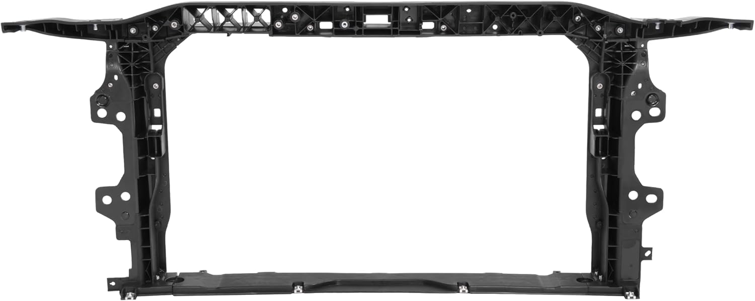 Radiator Support Compatible with 2017-2018 Hyundai Elantra Ultimate Replacement for HY1225202 64101F2000 Steel Electrophoresis Primed Black Radiator Mounts