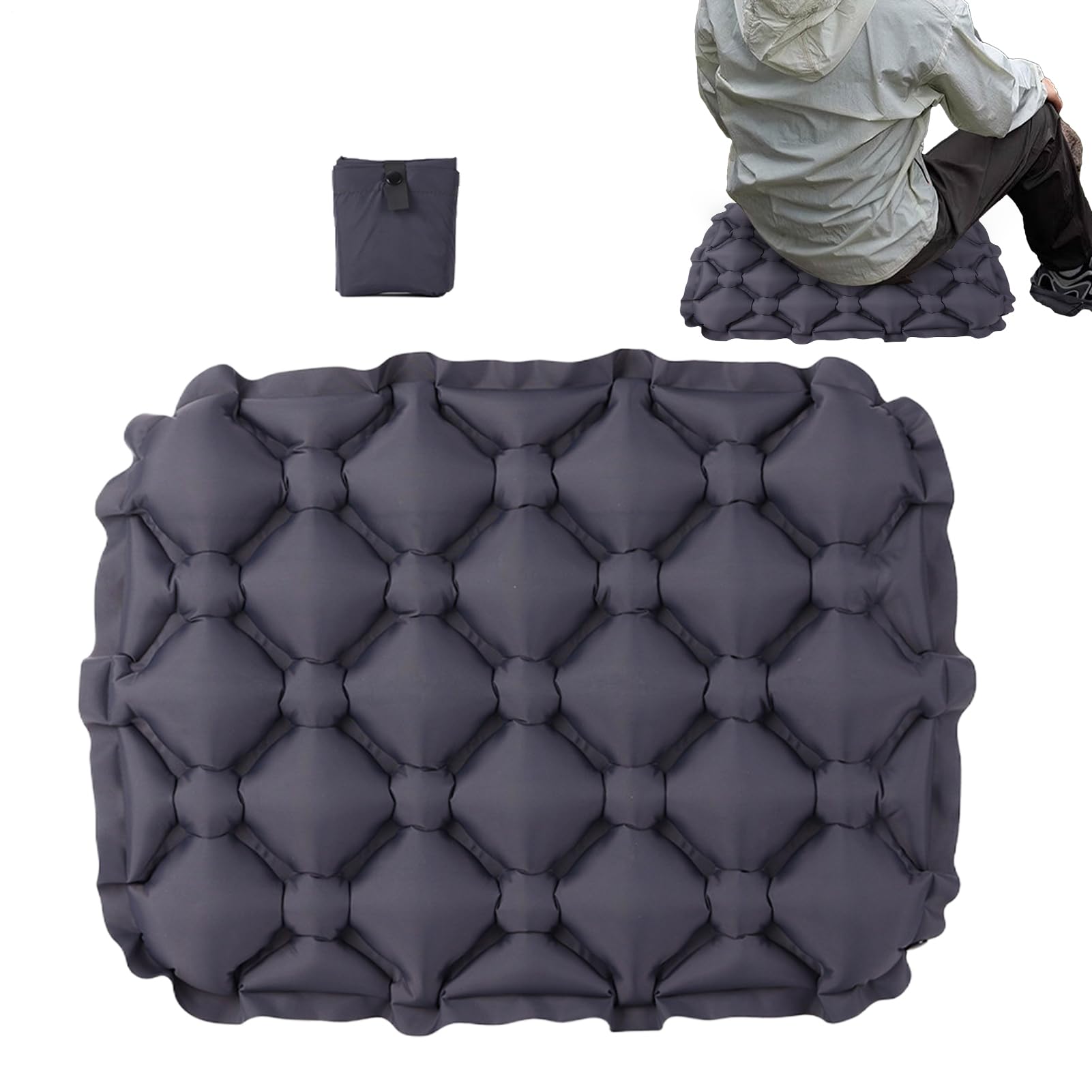 Coussin gonflable pour voyage en avion et camping - Confort nomade étanche