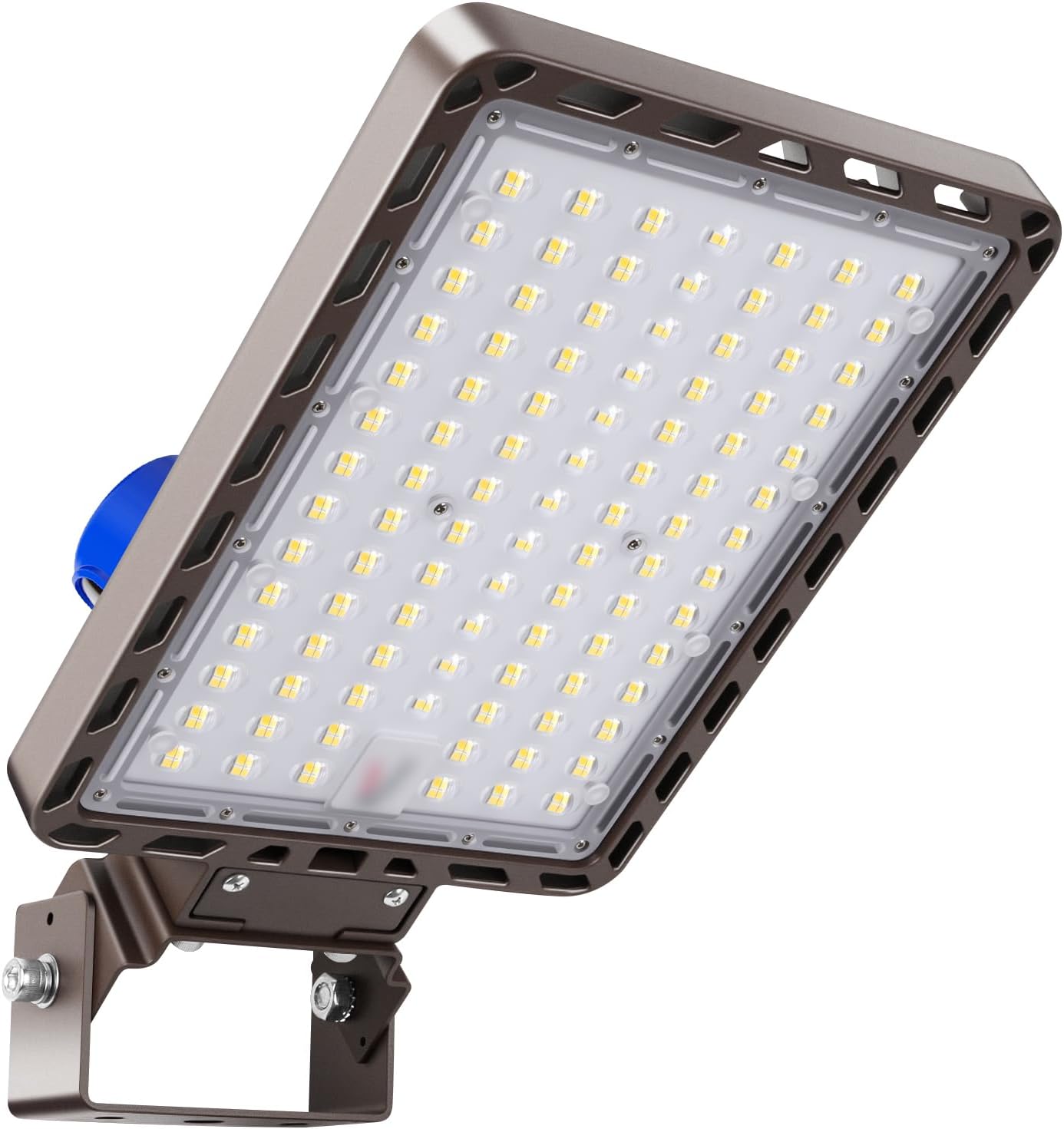 Juyace 240W LED Parking Lot Flood Light with Trunnion Bracket for Street