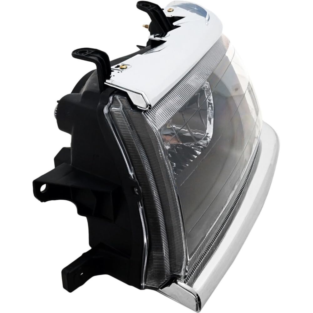 Amazon.com: FEILAIT Headlight Halogen Left Side Clear Lens W/Bulb 