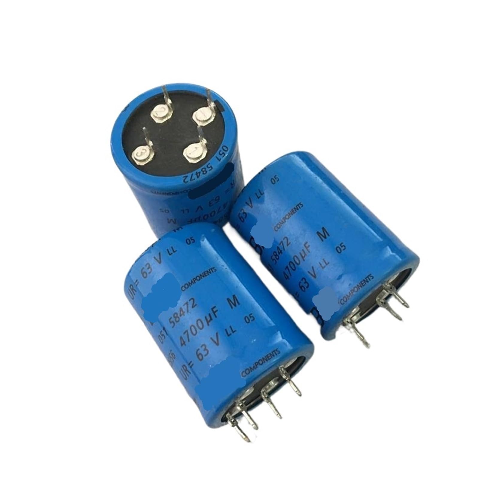 LEOTNNDQ 1pcs BC051 series 4700uf 63v filter electrolytic capacitor